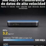 Intenso essd tx100 1tb USB-c 3.2 gen1 Blue
