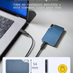 Intenso essd tx100 1tb USB-c 3.2 gen1 Blue