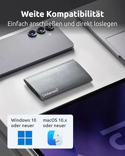 Intenso External ssd 1tb Premium Edition Antracita 9×5