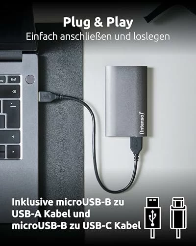 Intenso External ssd 1tb Premium Edition Antracita 9×5