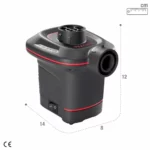 Intex 66636 hinchador eléctrico 12V Quick Fill para coche