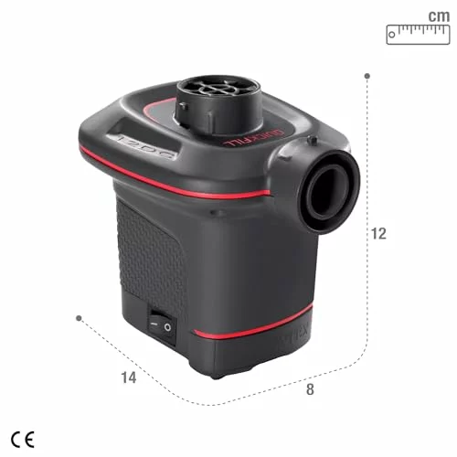 Intex 66636 hinchador eléctrico 12V Quick Fill para coche