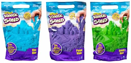 Kinetic Sand 907 g de arena mágica de colores