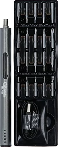 KS Tools 500.7195 destornillador de precisión con batería USB