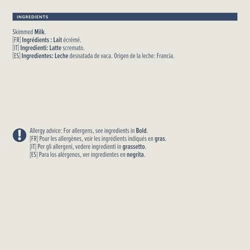 Leche desnatada by Amazon Pack 6 x 1 l
