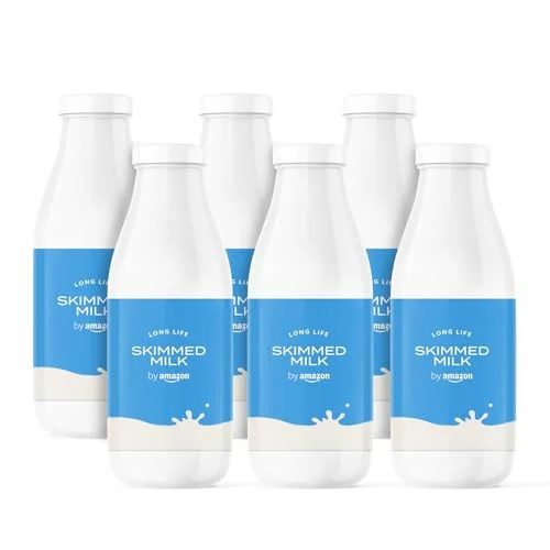 Leche desnatada by Amazon Pack 6 x 1 l