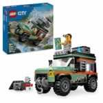 LEGO City Todoterreno 4x4 de Montaña con accesorios y minifigura