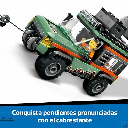 LEGO City Todoterreno 4×4 de Montaña con accesorios y minifigura