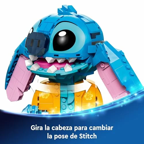 LEGO Disney Stitch con figura para exponer