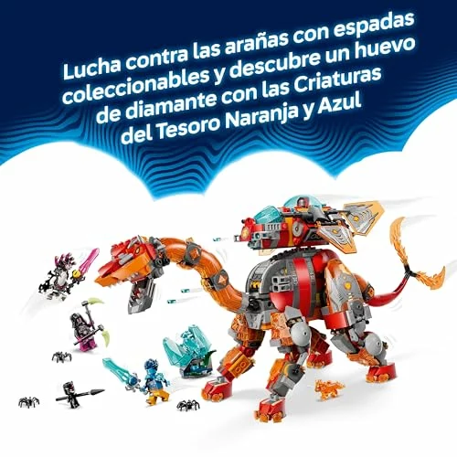LEGO DREAMZzz Jet Dinosaurio transformable con 4 minifiguras