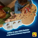 LEGO DREAMZzz Jet Dinosaurio transformable con 4 minifiguras