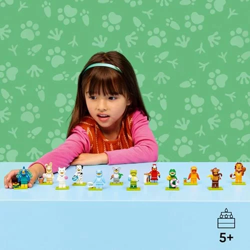 LEGO Minifigures Serie Animales 28, caja sorpresa con 1 figura