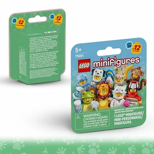 LEGO Minifigures Serie Animales 28, caja sorpresa con 1 figura