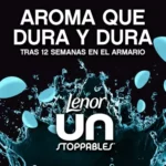 Lenor UNstoppables perlas de perfume para la ropa, pack 6 x 195 g