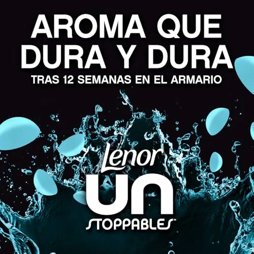 Lenor UNstoppables perlas de perfume para la ropa, pack 6 x 195 g