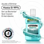 Listerine Mentol pack ahorro 2 x 1 L con flúor