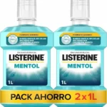 Listerine Mentol pack ahorro 2 x 1 L con flúor