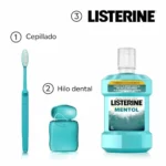 Listerine Mentol pack ahorro 2 x 1 L con flúor