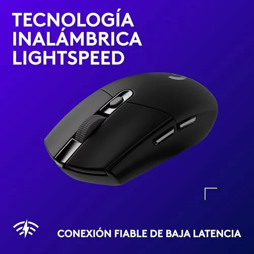Logitech G G305 Lightspeed ratón gaming inalámbrico 12K 250H