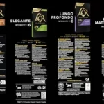 L'OR Espresso Lungo surtido de 4 sabores, 120 cápsulas
