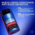 L'Oréal Men Expert Power crema hidratante antiarrugas para hombre 50ML (70% x2+)