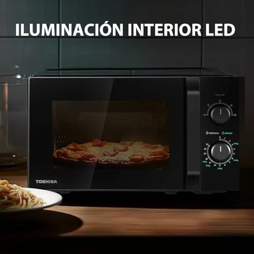 Microondas Toshiba 20L MW2-MM20P(BK) negro 700W