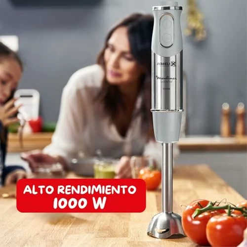 Moulinex QuickChef batidora de mano 1000 W con 3 accesorios
