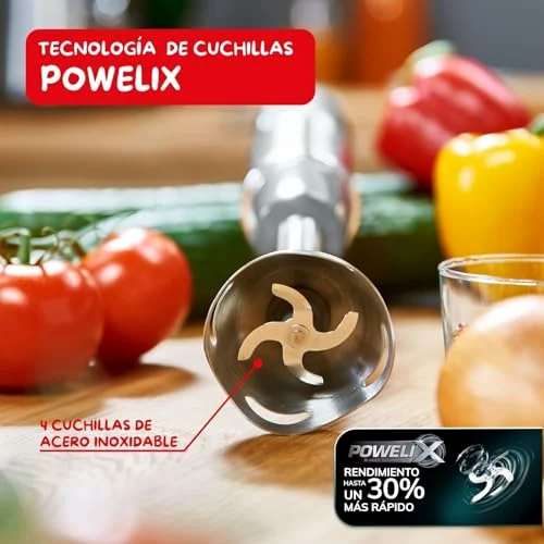 Moulinex QuickChef batidora de mano 1000 W con 3 accesorios