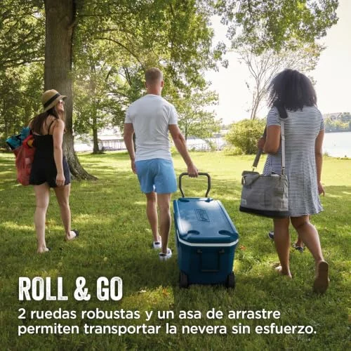 Nevera portátil Coleman Xtreme Wheeled Cooler Box 100QT portátil