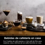 Ninja Luxe Premier cafetera 3 en 1 con molinillo y espumador ES601EUGM