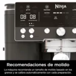 Ninja Luxe Premier cafetera 3 en 1 con molinillo y espumador ES601EUGM