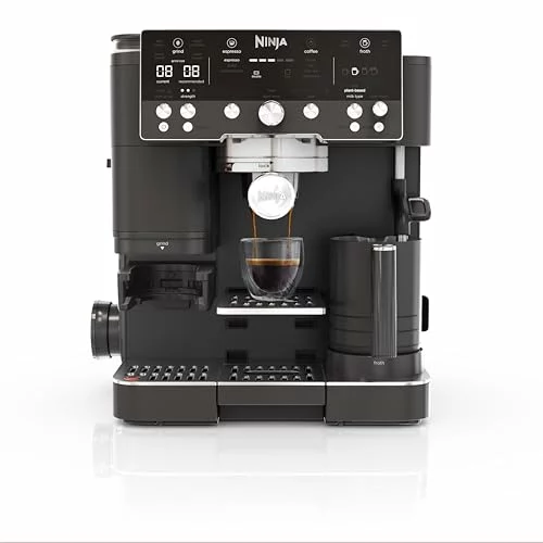 Ninja Luxe Premier cafetera 3 en 1 con molinillo y espumador ES601EUGM
