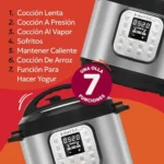 Olla inteligente Instant Pot Duo 7 en 1 de 3 litros