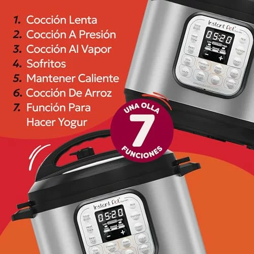 Olla inteligente Instant Pot Duo 7 en 1 de 3 litros