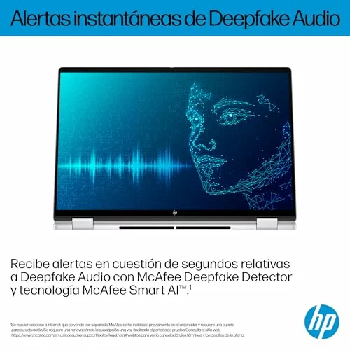 Ordenador portatil HP Omnibook X Flip convertible 16″ OLED táctil 7-258V 32GB