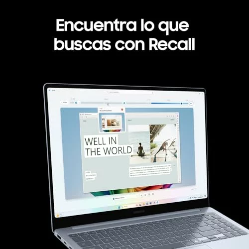 Ordenador portatil Samsung Galaxy Book4 Edge 15,6″ ultrafino con Snapdragon X Elite, 16 GB y 512 GB 16GB 512GB