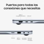 Ordenador portatil Samsung Galaxy Book4 Edge 15,6" ultrafino con Snapdragon X Elite, 16 GB y 512 GB 16GB 512GB