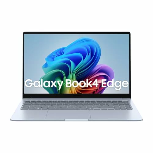 Ordenador portatil Samsung Galaxy Book4 Edge 15,6″ ultrafino con Snapdragon X Elite, 16 GB y 512 GB 16GB 512GB