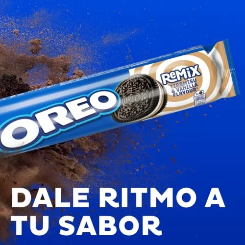 Oreo Remix Tiramisú Pack 16 galletas rellenas 157 g