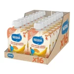 Pack 16 bolsitas puré Nestlé plátano, naranja y galleta 90 g 90G