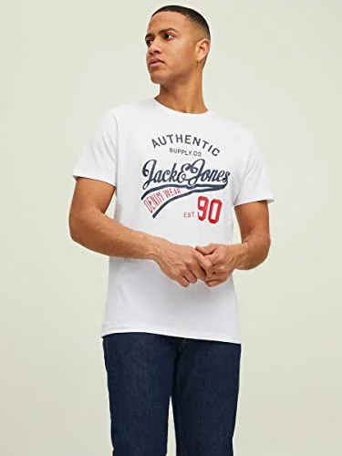 Pack 3 camisetas Jack & Jones Jjethan para hombre 3PK