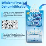 Pack de 10 deshumidificadores colgantes CONOPU para armarios 5KG