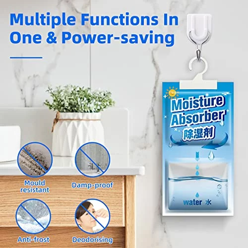 Pack de 10 deshumidificadores colgantes CONOPU para armarios 5KG