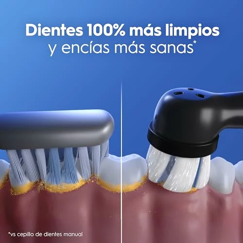 Pack de 2 cepillos eléctricos Oral-B iO 3 Negro y Rosa 52-A1820SI