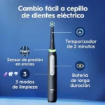 Pack de 2 cepillos eléctricos Oral-B iO 3 Negro y Rosa 52-A1820SI