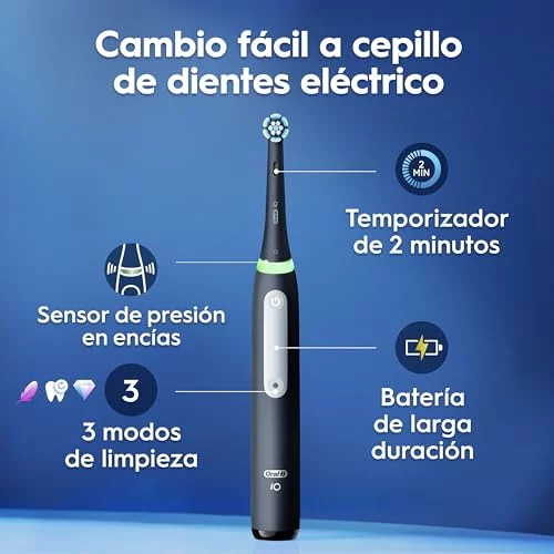 Pack de 2 cepillos eléctricos Oral-B iO 3 Negro y Rosa 52-A1820SI