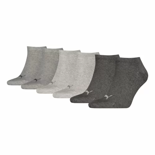Pack de 3 calcetines PUMA Sneaker Plain gris 39-42