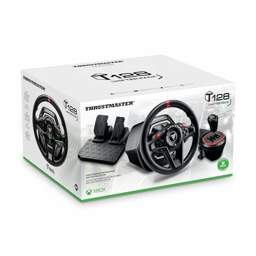 Pack Thrustmaster T128 con volante y palanca TH8S