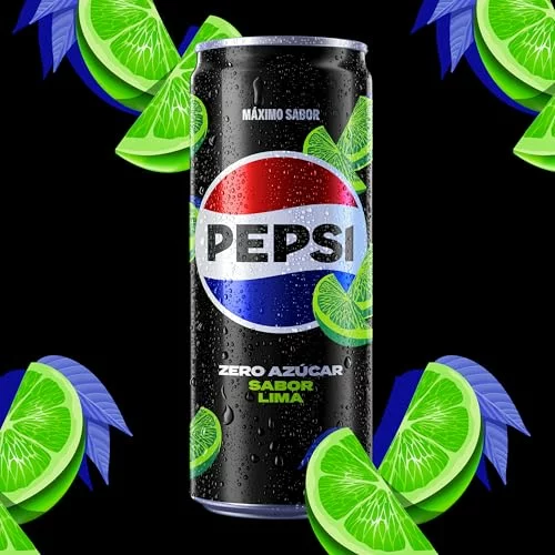 Pepsi Zero Lima, pack de 9 latas de 330 ml