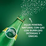 Perrier agua mineral con gas pack 6 botellas de 1 L